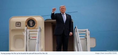 Donald Trump Returns to Washington After High-Level Talks With Xi Jinping