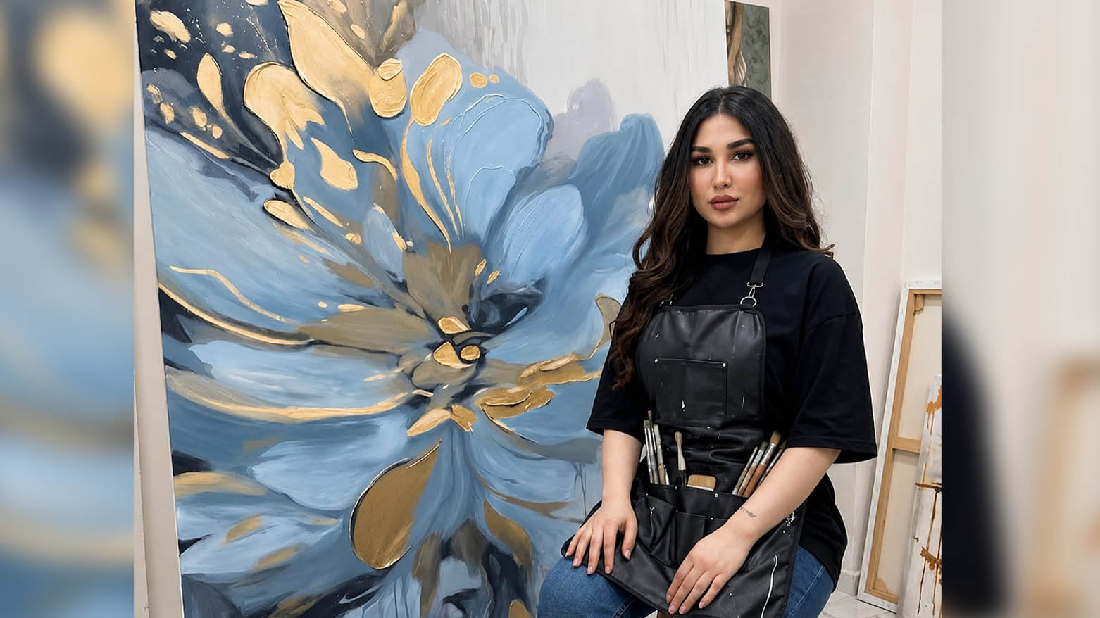 الفنانة التشكيلية كيژان خسرو: الفرشاة هي لغتي الصامتة والفن الحديث ذروة حرية الفنان