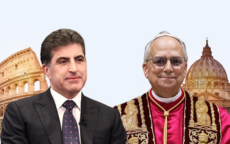 نيجيرفان بارزاني يزور إيطاليا والفاتيكان ويجتمع مع البابا ليو الرابع عشر