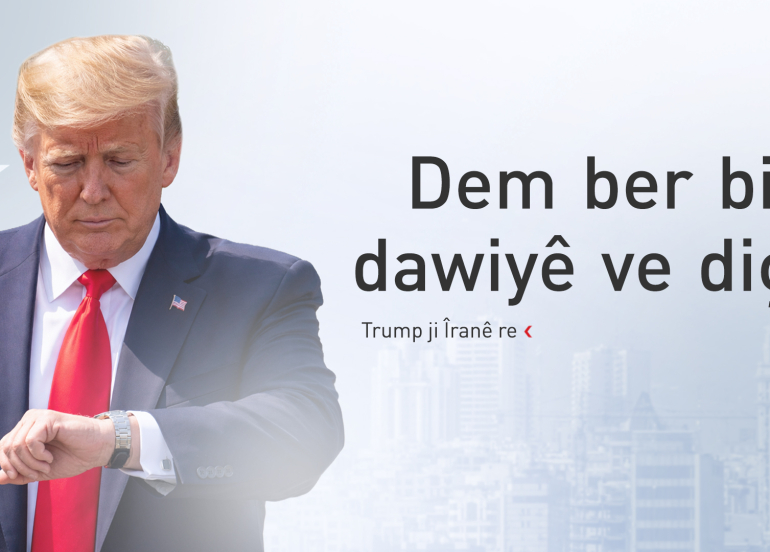 Trump hişyarî da Îranê: Yan biryarê bidin yan jî hûn ê her tiştî winda bikin