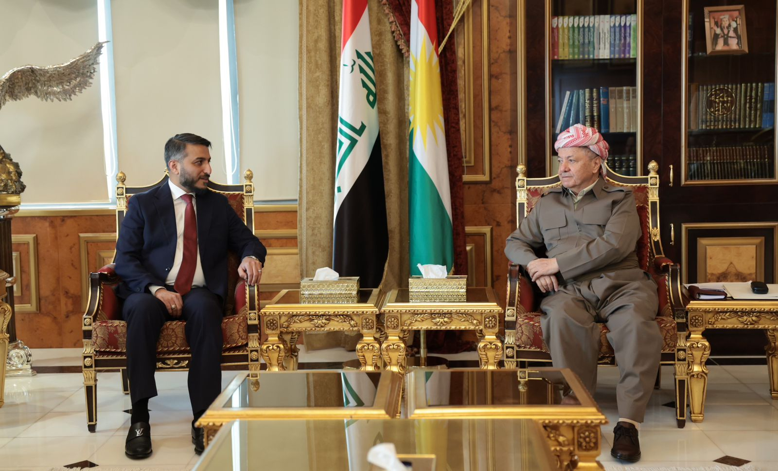 الرئيس بارزاني يستقبل محافظ النجف ويؤكد على تعزيز التعاون في مجالات الإعمار والبيئة