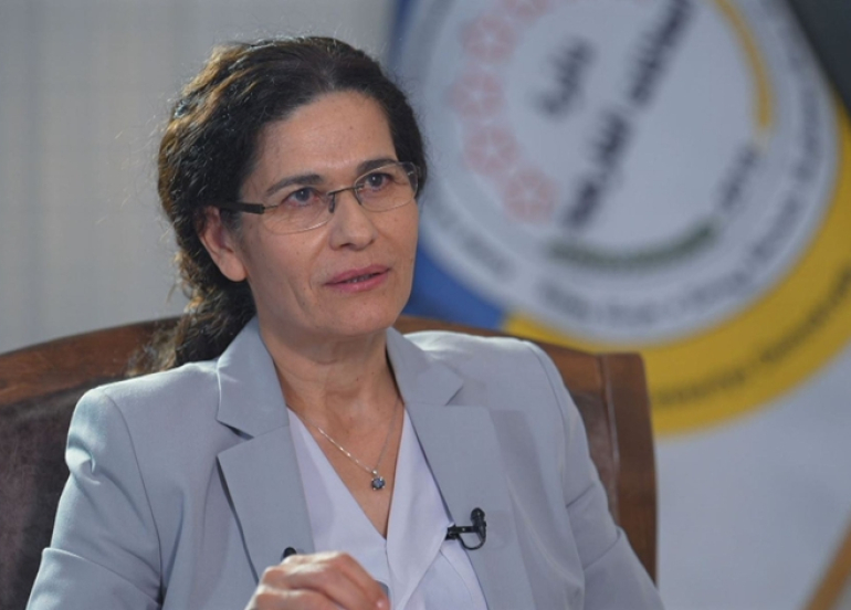 Îlham Ehmed: Me bi Birêz Abdullah Ocalan re hevdîtin nekiriye