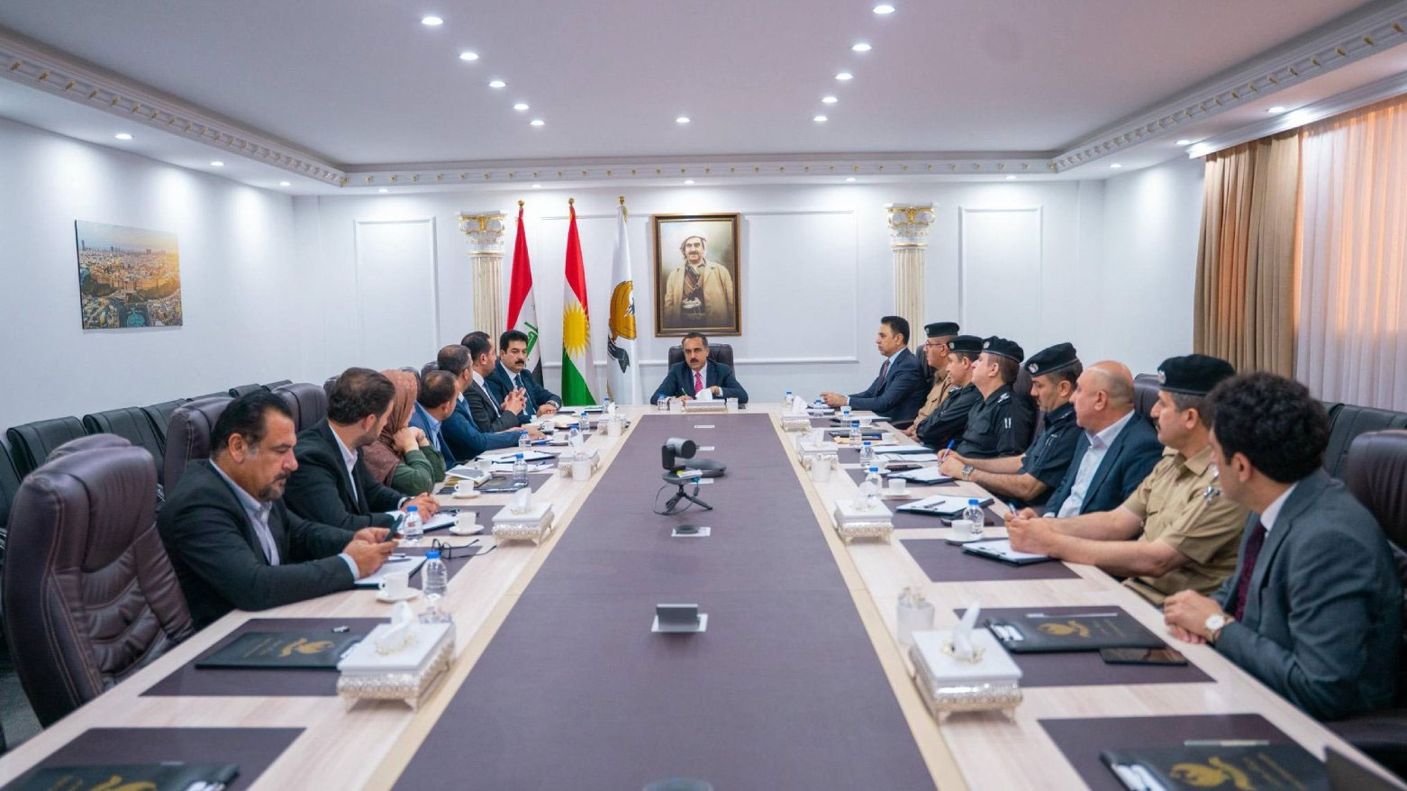 محافظة أربيل تقرُّ خطة طوارئ موسّعة لمكافحة حرائق الصيف