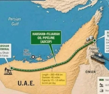 ئیمارات دروستکردنی هێڵی بۆری بەدەربازبوون لە گەرووی هورمز خێراتر دەکات