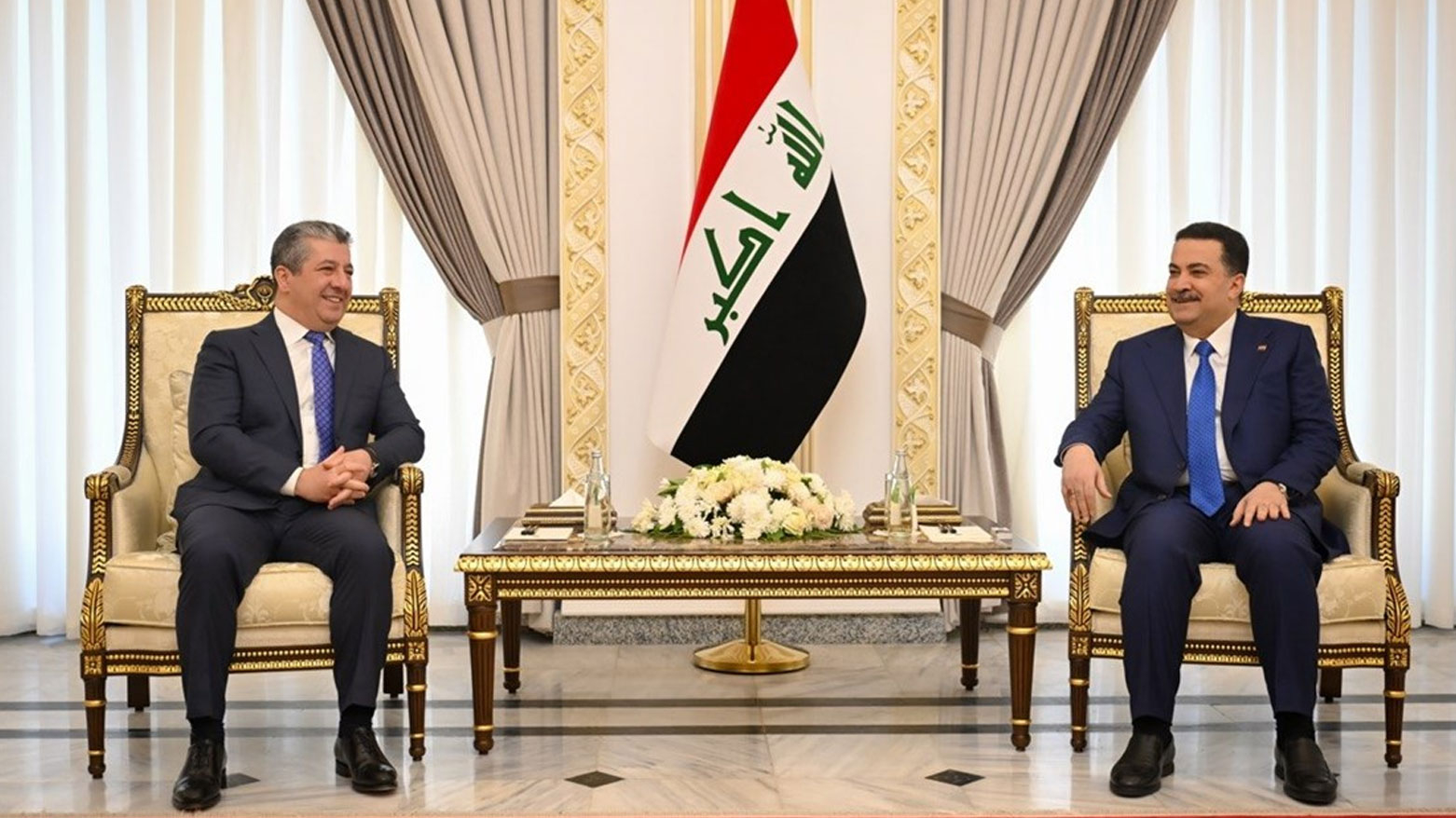 رئيس الحكومة يجتمع مع رئيس ائتلاف الإعمار والتنمية