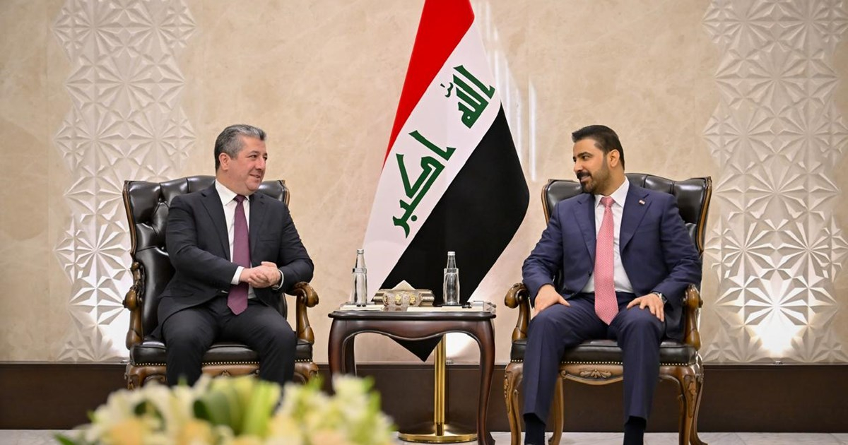 Prime Minister Masrour Barzani Holds High-Level Talks in Baghdad on Federal-KRG Relations