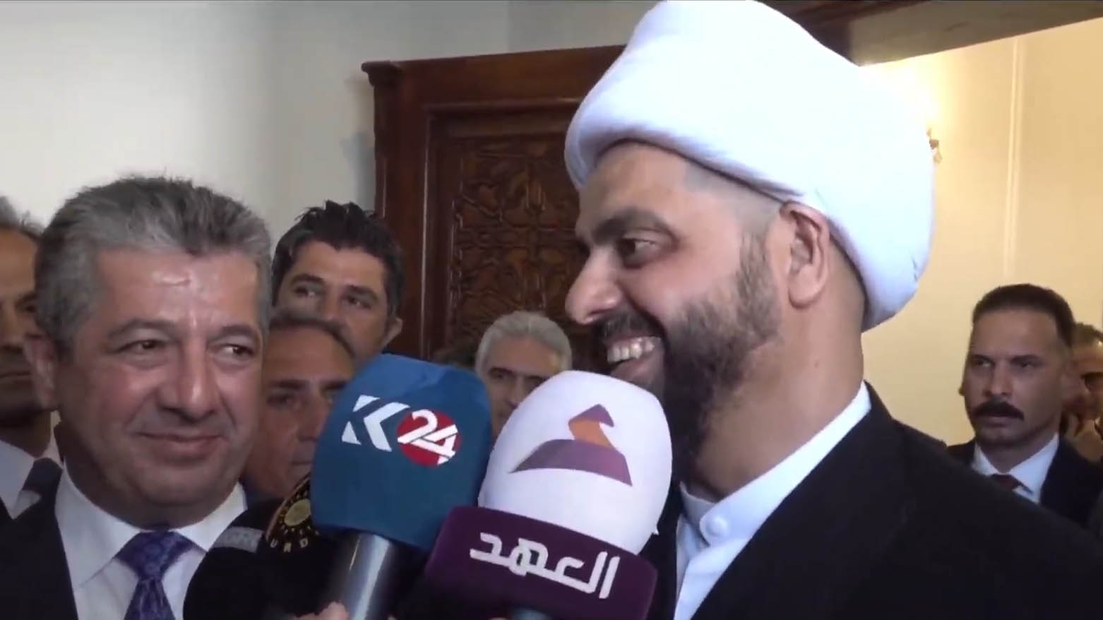 الخزعلي: زيارة مسرور بارزاني 