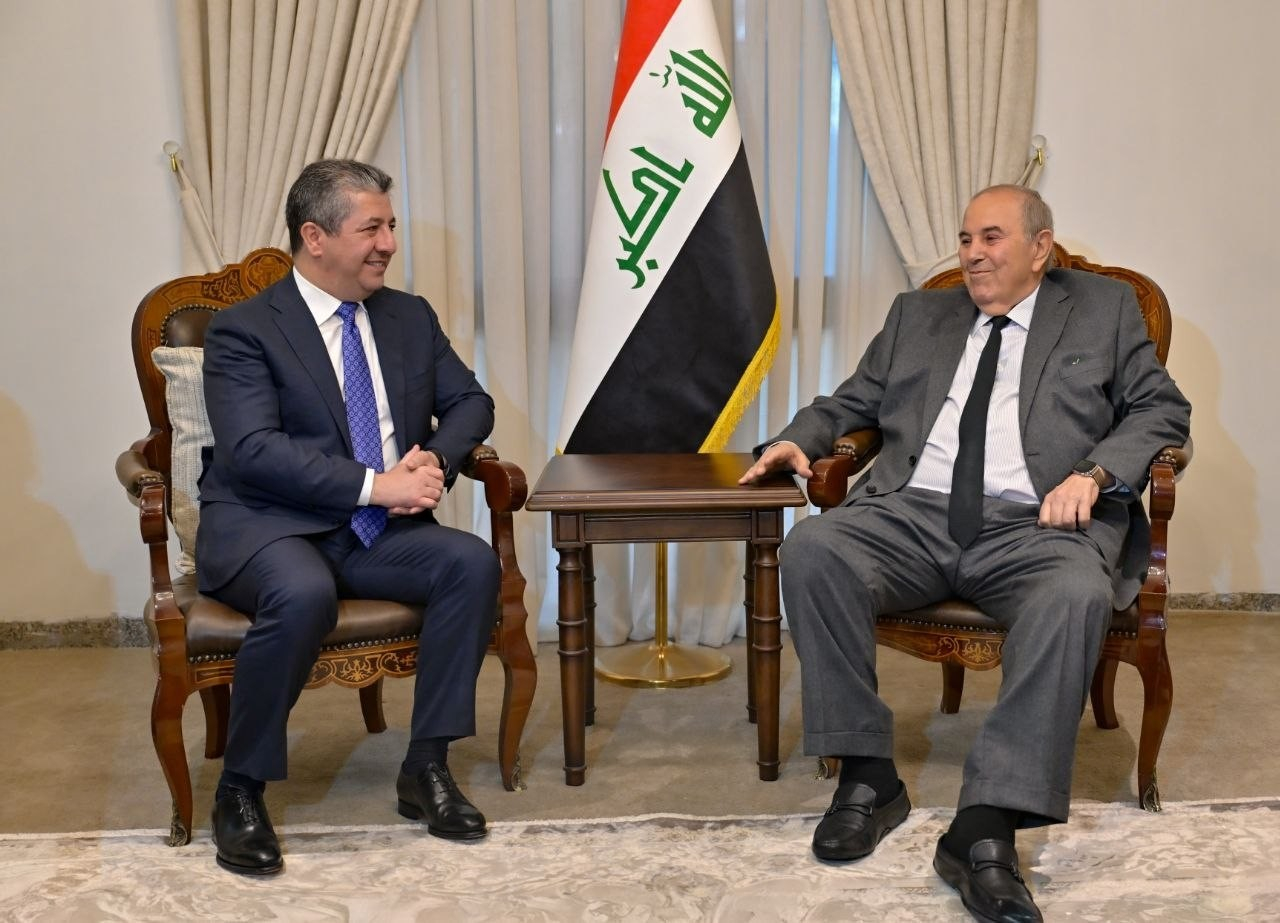 Mesrûr Barzanî bi Eyad Elawî re civiya