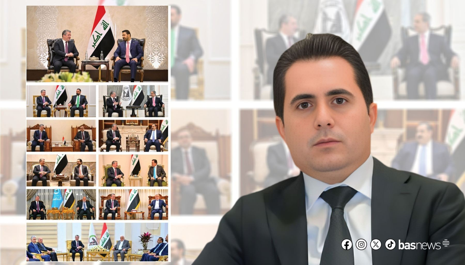 Endamê Odeya Bazirganiya Hewlêrê Reşîd Herkî: Em bi serdana Mesrûr Barzanî ya bo Bexdayê bi hêvî ne
