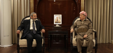 Serok Barzanî pêşwazî li Serokê Giştî yê Yekgirtûya Îslamî kir