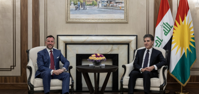 نـێــچـیـرڤــان بـــارزانـــی، سەرۆکی هەرێمی کوردستان، پێشوازيی لە بەڕێز نیکۆلۆ فۆنتانا، باڵیۆزی ئیتالیا لە عێراق کرد.