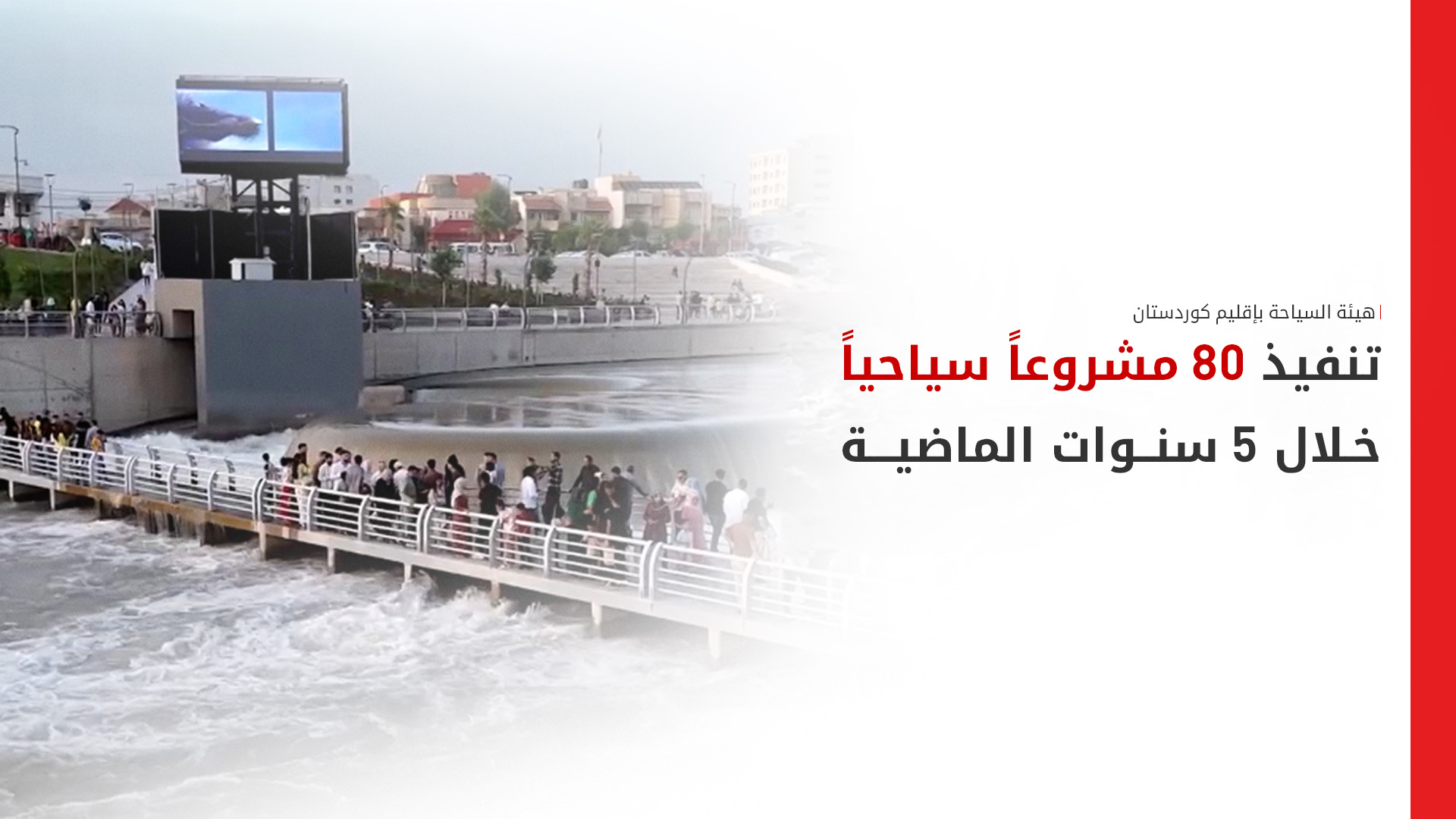 سياحة كوردستان: استثمار 7.5 مليار دولار في 80 مشروعاً سياحياً