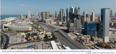 Middle East Tensions Escalate as Kuwait Faces Aerial Attacks, US Strikes Iran, and Beirut Hit