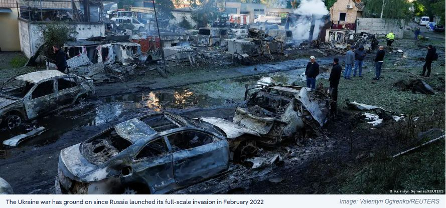 Russia Launches Massive Missile and Drone Assault Across Ukraine, Killing at Least 11