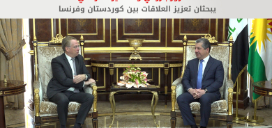 رئيس الحكومة يستقبل السفير الفرنسي لدى العراق