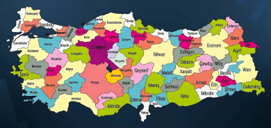 TUÎKê eşkere kir: Kîjan navçeyên Bakurê Kurdistanê dibin parêzgeh?