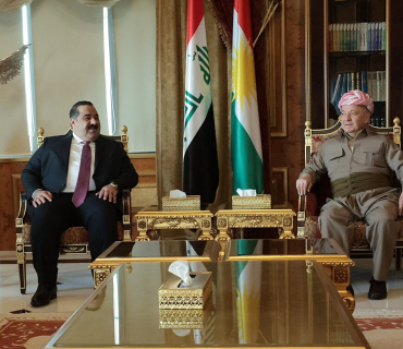 الرئيس بارزاني ورئيس تحالف العزم يبحثان التنسيق والتعاون بين الأطراف السياسية