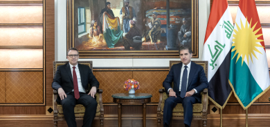 نێچیرڤان بارزانی، سەرۆکی هەرێمی کوردستان، پێشوازیی لە بەڕێز ئانل بۆرا ئینان، باڵیۆزی تورکیا لە عێراق و شاندێکی یاوەری کرد.