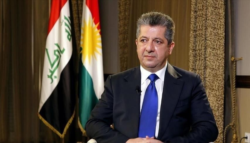 Mesrûr Barzanî peyameke     sersaxiyê     belav kir