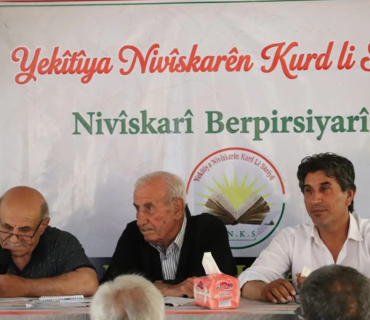 Li Qamişloyê Kongreya Yekîtiya Nivîskarên Kurd hat lidarxistin