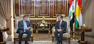 Prime Minister Masrour Barzani Receives Greek Deputy Foreign Minister
