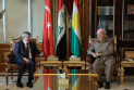 الرئيس بارزاني يستقبل رئيس الوزراء التركي الأسبق