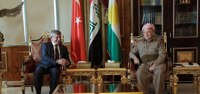 بــاره‌گای بــارزانی :  سەرۆک بارزانی و ئەحمەد داودئۆغلۆ لە کۆبوونەوەیەکدا لە پیرمام جەختیان لە گرنگی دەستەبەرکردنی ئاشتی و پاراستنی ئارامیی ناوچەکە کردەوە.
