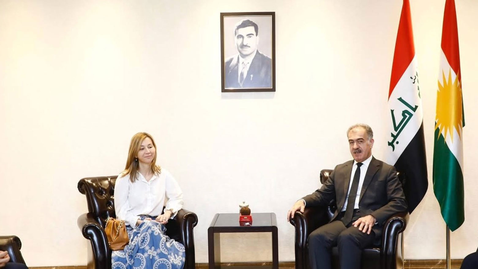 دزیی يلتقي سفيرة إسبانيا لدى العراق
