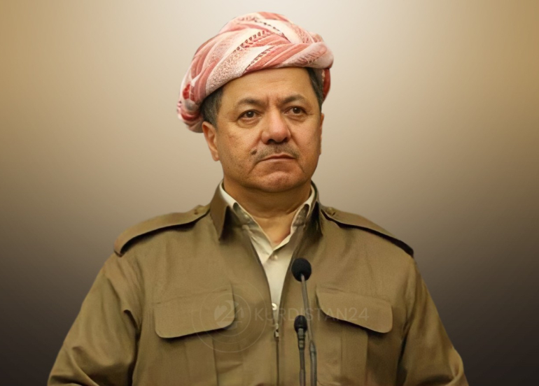 Serok Barzanî: Karesata Zêwe rûpeleke din a bi xwîn e di karnameya reş a rejîma berê ya Iraqê de