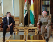 President Masoud Barzani Receives French Consul and Former Turkish Prime Minister in Pirmam