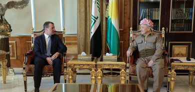 President Masoud Barzani Receives French Consul and Former Turkish Prime Minister in Pirmam