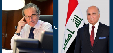 غروسي يبحث مع وزير الخارجية العراقي ملف الأمن النووي في الخليج وجهود منع الانتشار