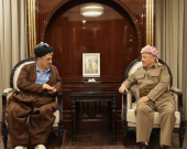 Serok Barzanî pêşwaziya Mihemedê Hacî Mehmûd kir