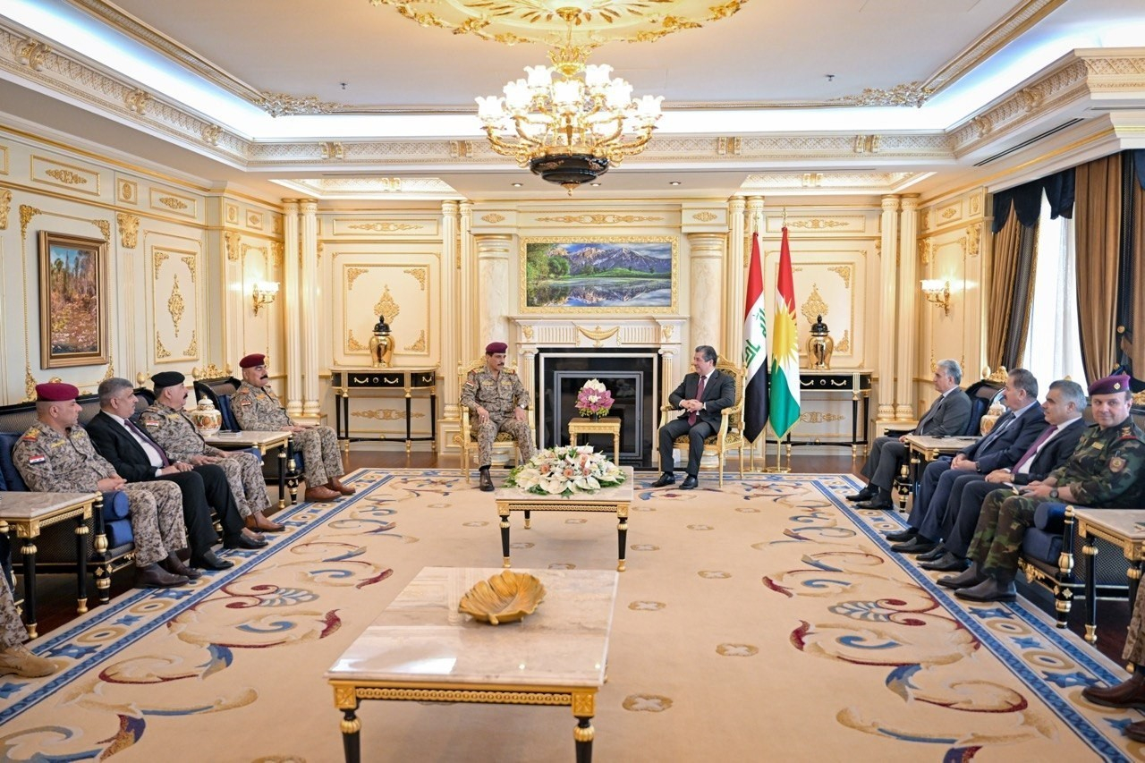 Serokê Hikûmetê pêşwazî li şandeke leşkerî ya Iraq a federal kir