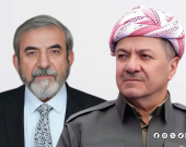 Ji Serok Barzanî bo Mamoste Selahedîn Behadîn: Ez xwe bi hevparê xema we dizanim