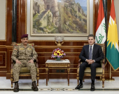 Nêçîrvan Barzanî û Sererkanê Îraqê civiyan