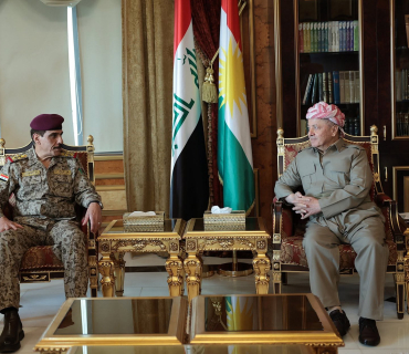 President Barzani Receives Iraqi Army Chief of Staff