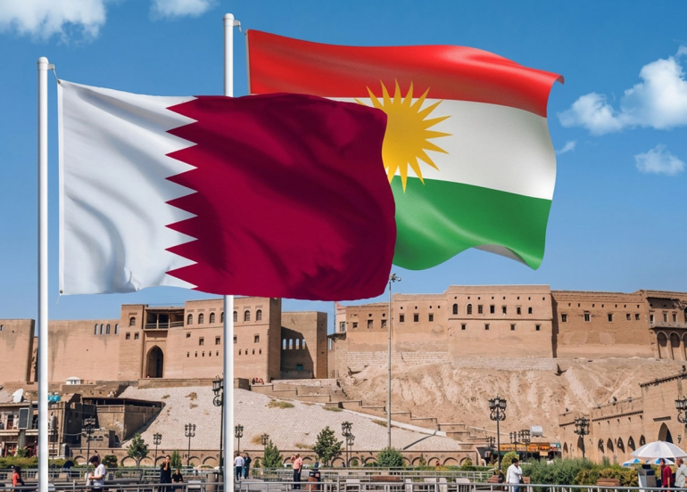 القنصلية القطرية : نعمل على تنفيذ مشاريع تجارية مشتركة وجذب المستثمرين إلى الإقليم