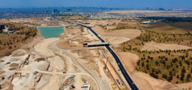 محافظ أربيل: العمل يتواصل بوتيرة متسارعة في مشروع الطريق المزدوج بين أربيل وكوية