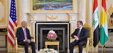 Mesrûr Barzanî û Tom Barrack li Hewlêrê civiyan