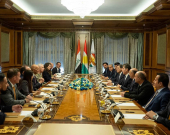 Nêçîrvan Barzanî, Tom Barrack û Mazlûm Ebdî li Hewlêrê civiyan