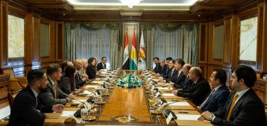 Nêçîrvan Barzanî, Tom Barrack û Mazlûm Ebdî li Hewlêrê civiyan