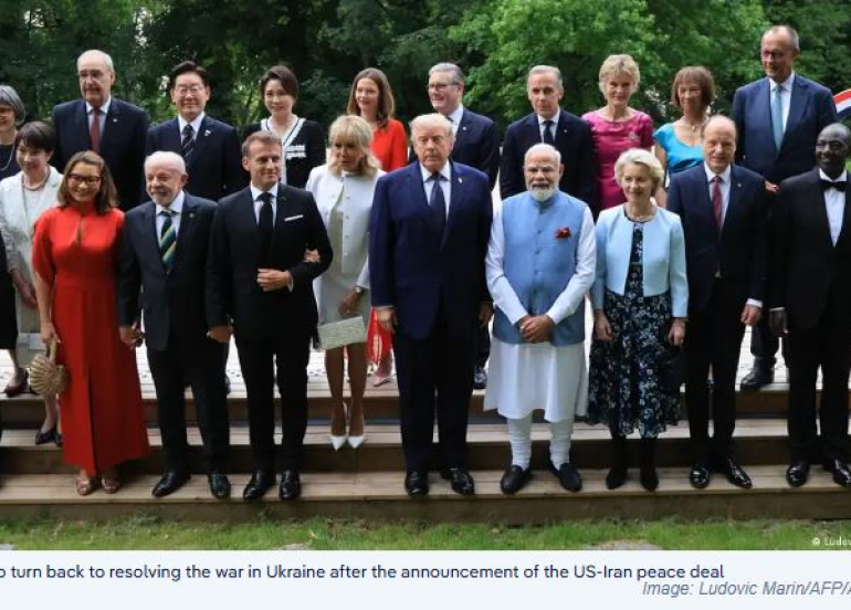 G7 Leaders More Optimistic on Ukraine as Pressure Mounts on Russia