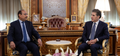 ســـەرۆکی هەرێمی کوردستان، پێشوازیی لە بەڕێز ئەندازیار عەتوان ئەلعەتوانی، پارێزگاری بەغدا و شاندێکی یاوەری کرد.