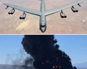 فڕۆکەی بۆمبڕێژکراوی ئەمریکی بی ٥٢ لە ویلایەتی کالیفۆرنیا کەوتە خوارەوە