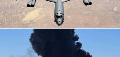 فڕۆکەی بۆمبڕێژکراوی ئەمریکی بی ٥٢ لە ویلایەتی کالیفۆرنیا کەوتە خوارەوە