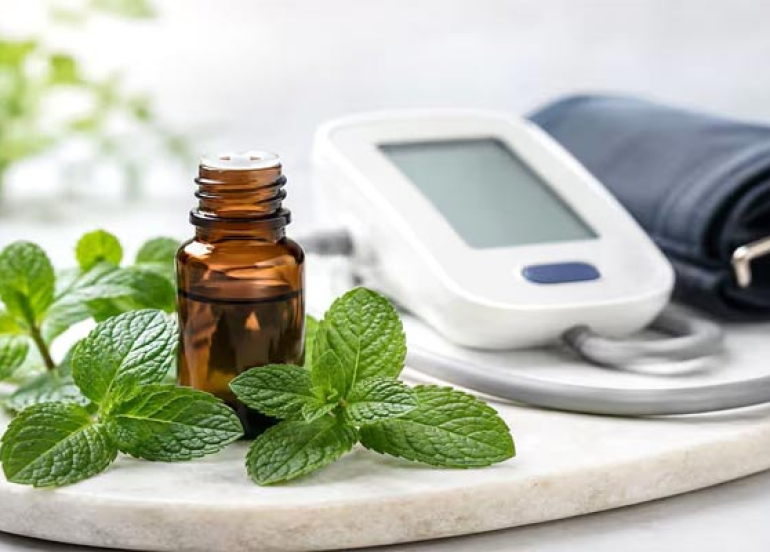 بە زەیتی نەعنا  پەستانی خوێن دابەزێنە