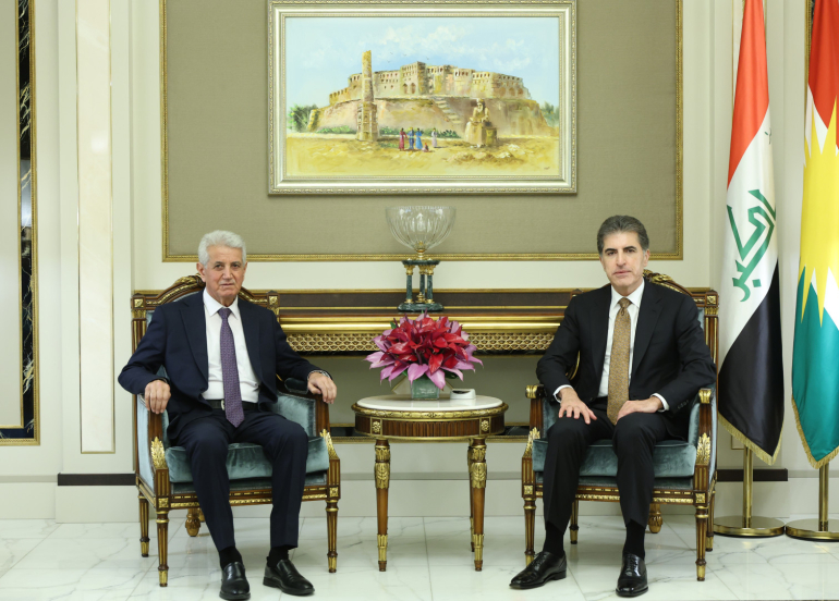 Kurdistan Region President Receives ENKS Leadership, Stresses Kurdish Unity and Engagement with Damascus