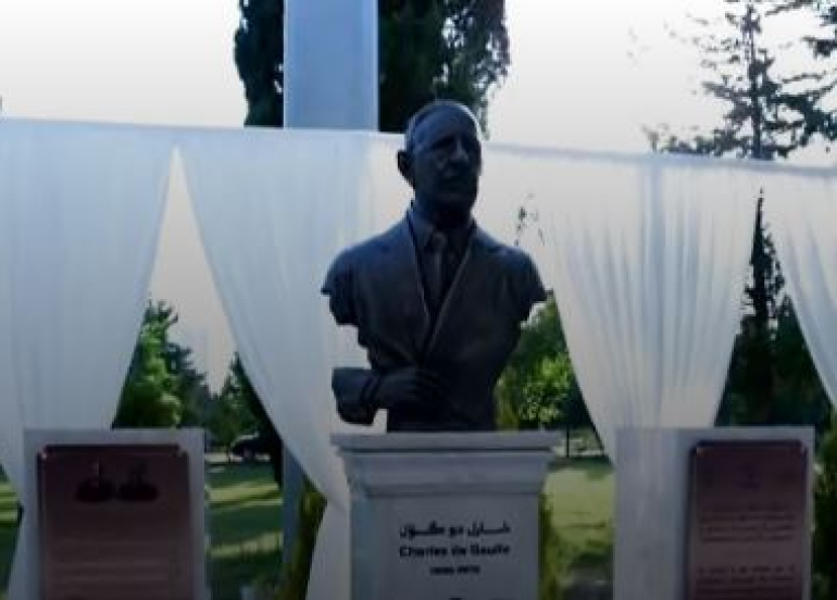 Statue of Charles de Gaulle Unveiled in Erbil Honoring Historic Kurdish-French Ties