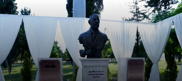 Statue of Charles de Gaulle Unveiled in Erbil Honoring Historic Kurdish-French Ties